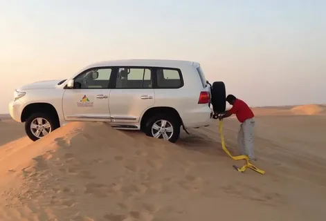 Desert pull out service Abu Dhabi