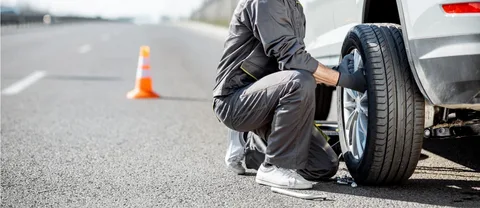 Mobile Tyre Change Service in Abu Dhabi